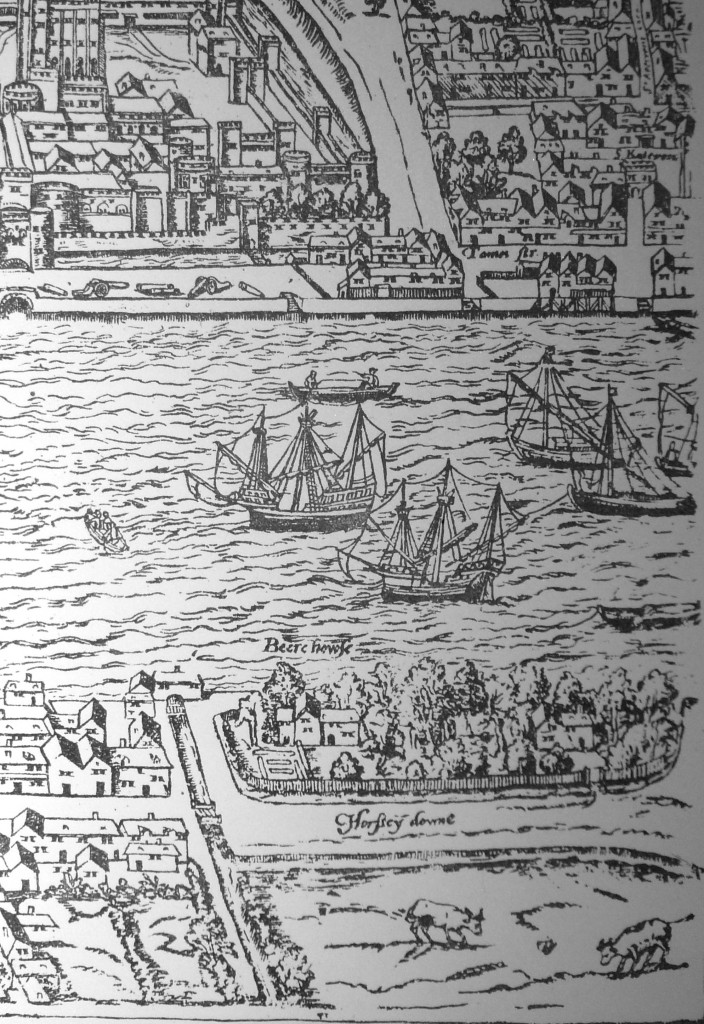 Mappa antica Horsleydown 2