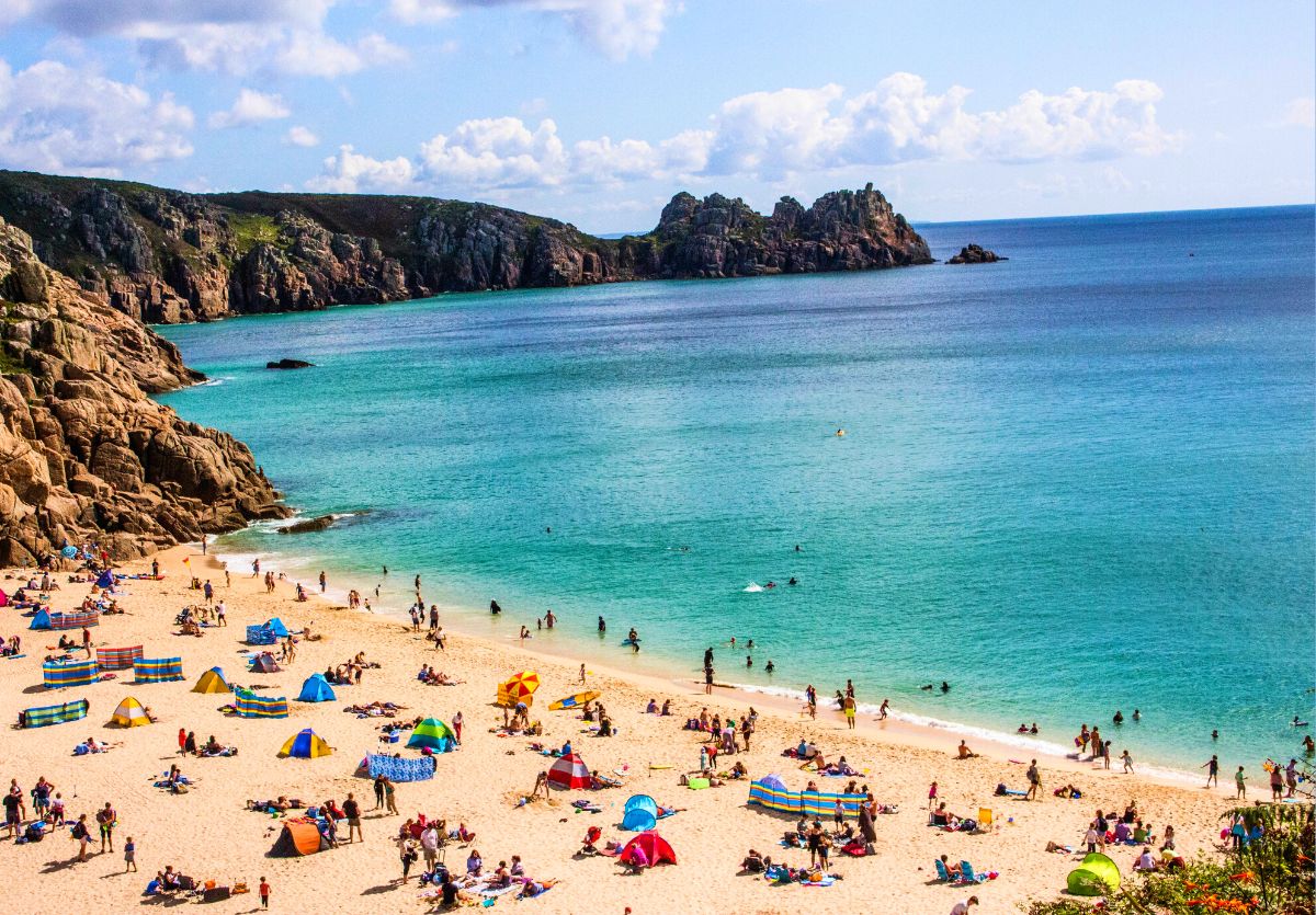 Porthcurno Beach