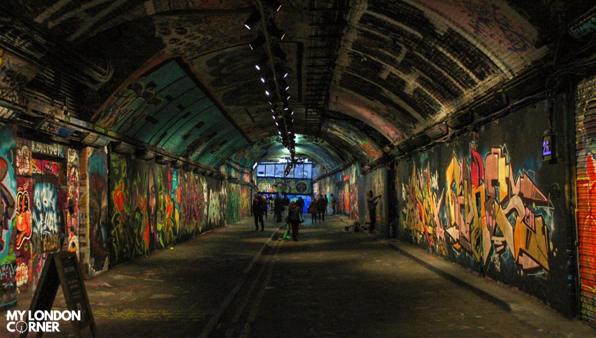 Leake Street Arches e Street Art