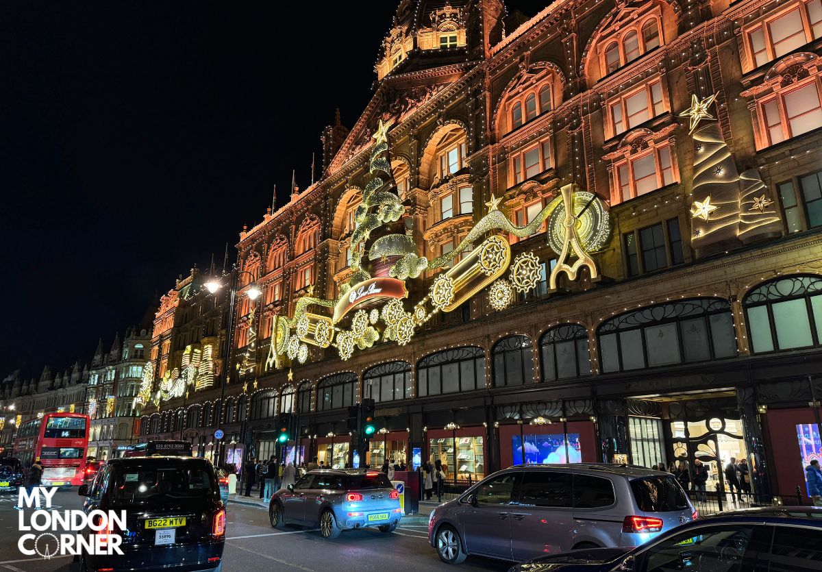 Luci di Natale da Harrods