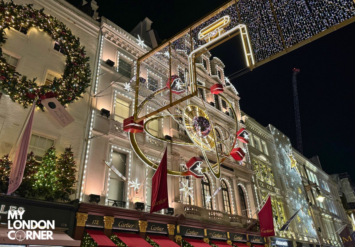 Luci di Natale a Bond Street