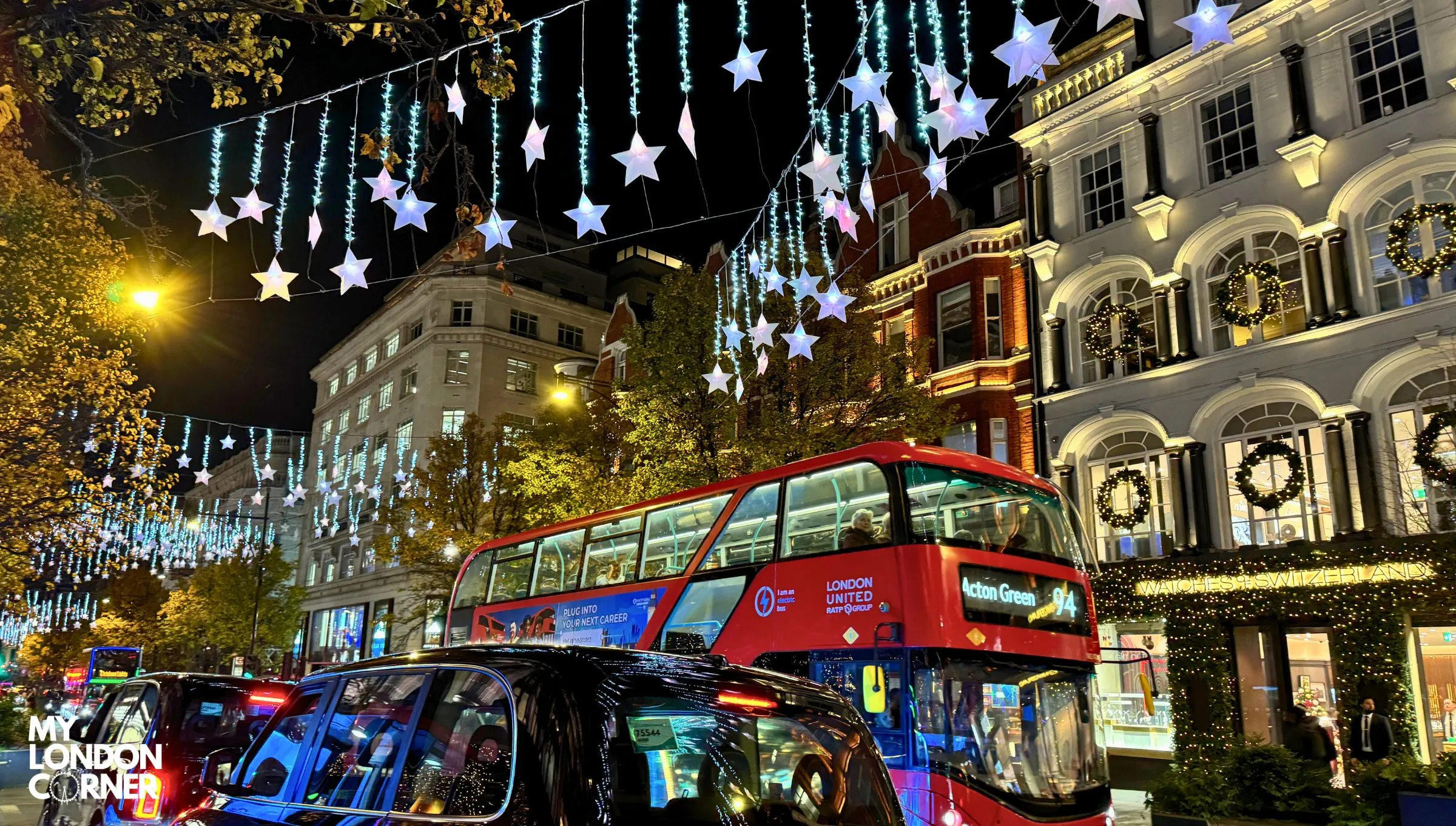 Le Migliori Luci di Natale a Londra 2025