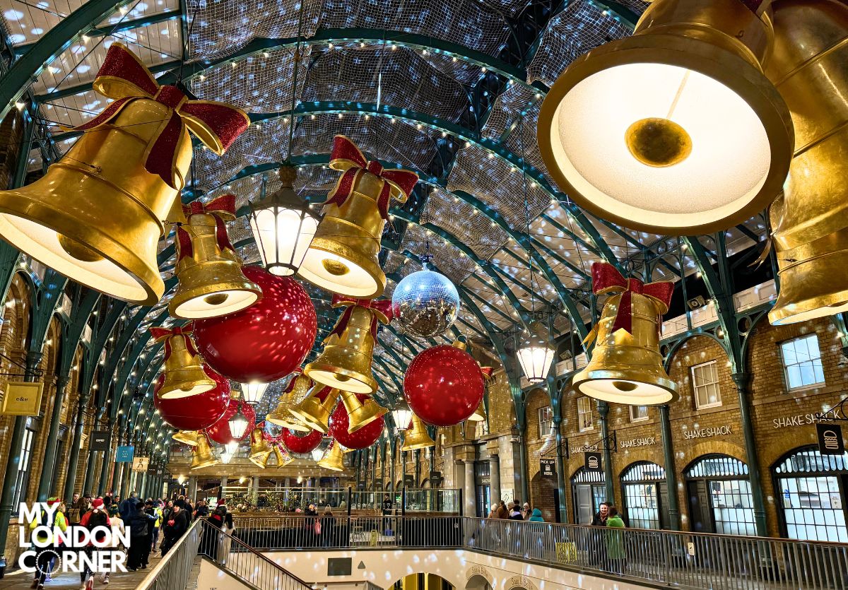 Luci di Natale a Covent Garden