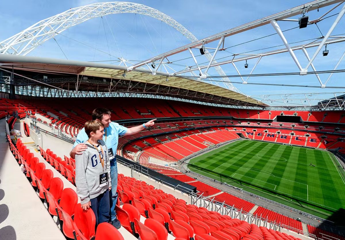 Tour guidato dello stadio di Wembley (Solo in inglese)