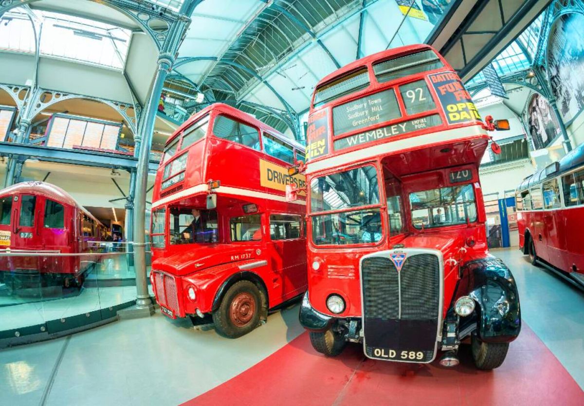 Biglietto d'ingresso al Museo dei Trasporti di Londra